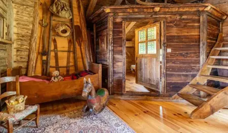 Chalet spacieux à Saint-Nicolas-la-Chapelle avec cheminée - Photo 26