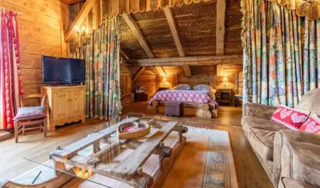 Chalet spacieux à Saint-Nicolas-la-Chapelle avec cheminée - Photo 30