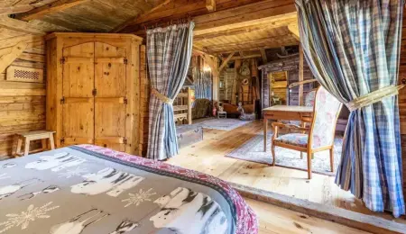 Chalet spacieux à Saint-Nicolas-la-Chapelle avec cheminée - Photo 34