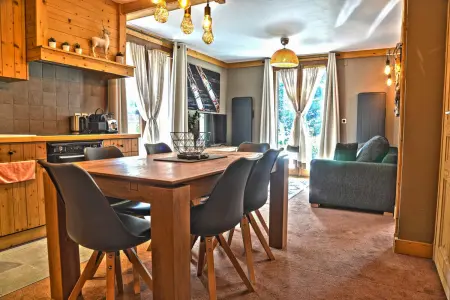 Location appartement à Les Deux Alpes, Appartement confortable à Les Deux Alpes 45 m² avec vue montagne