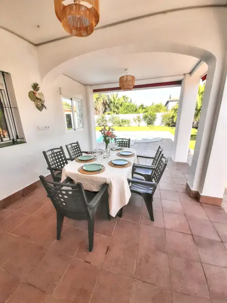 Villa avec piscine privée à Chiclana de la Frontera, 3 chambres : photo 14