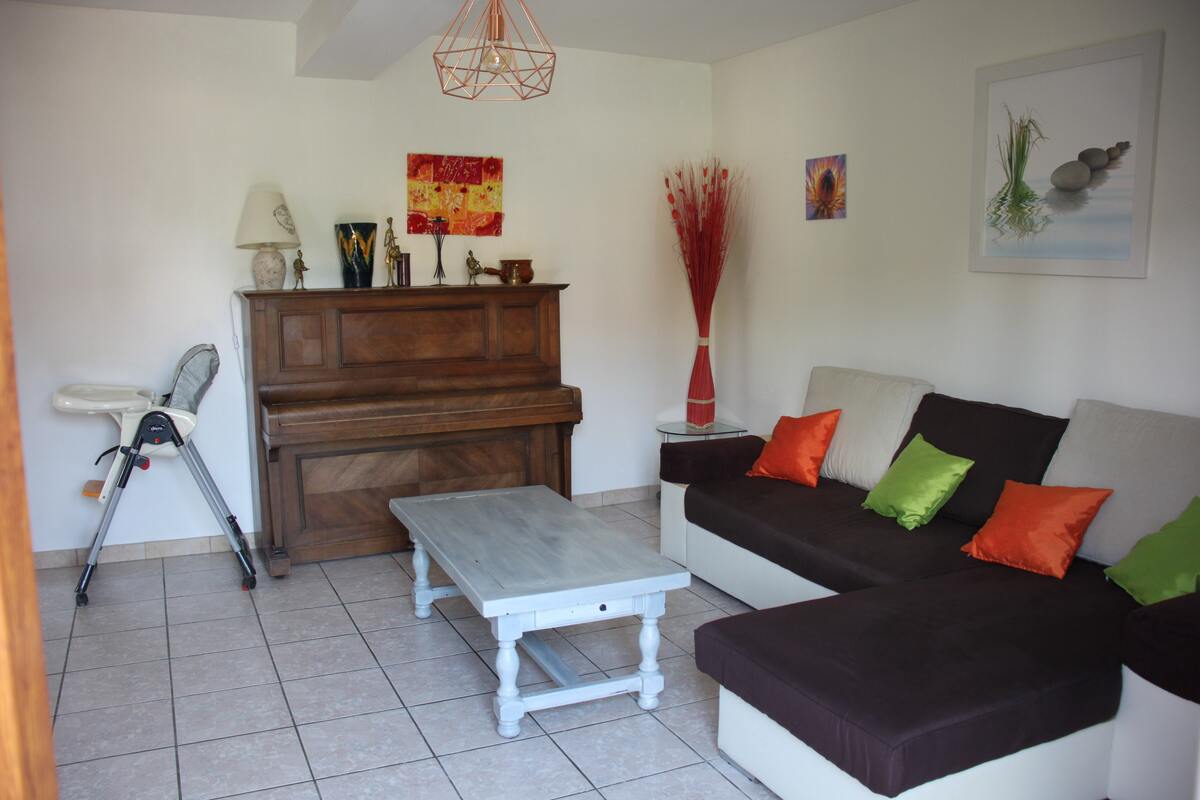 Maison 8 personnes, jardin privé et spa à La Porte-du-Der - Photo 11