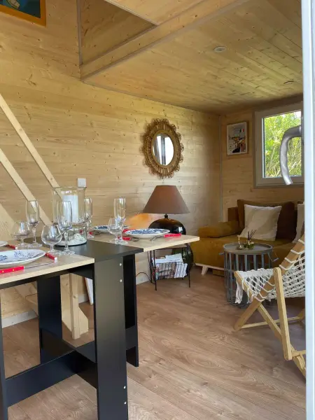 Chalet avec terrasse et jardin à Sainte-Marie-du-Mont, 2 chambres : photo 20