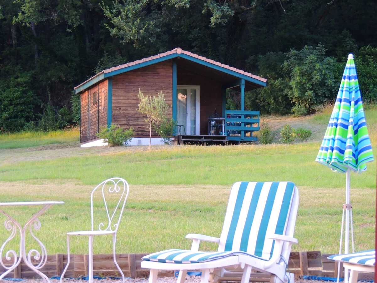 Chalet 5 pers. aux Tourettes avec piscine et terrain de pétanque - Photo 1