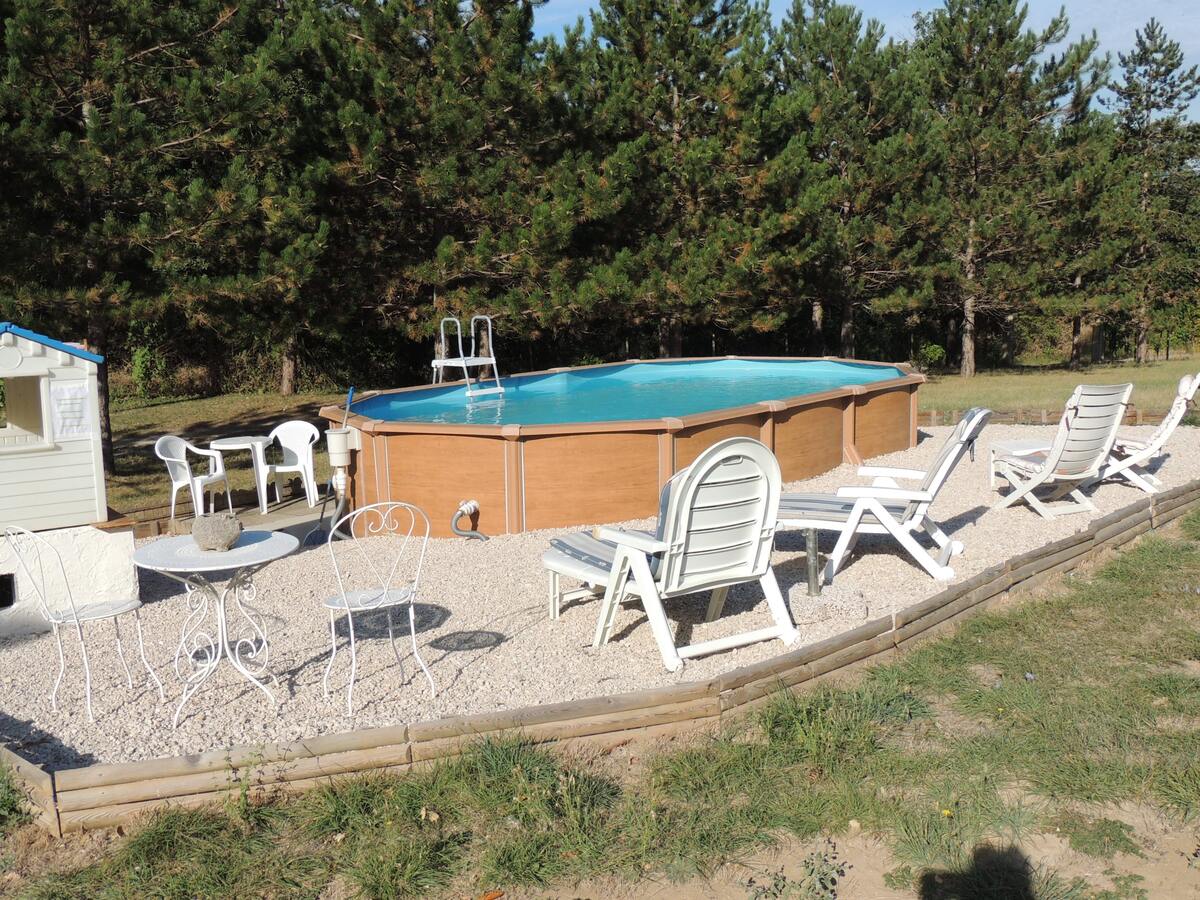 Chalet 5 pers. aux Tourettes avec piscine et terrain de pétanque - Photo 15