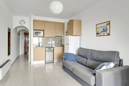 Appartement face à la mer à Llançà, terrasse et piscine partagée : photo 3