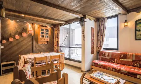 Appartement 40 m² vue montagne, machines raclette et fondue, Les Belleville : photo 2