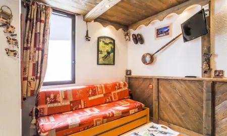 Appartement 40 m² vue montagne, machines raclette et fondue, Les Belleville : photo 4