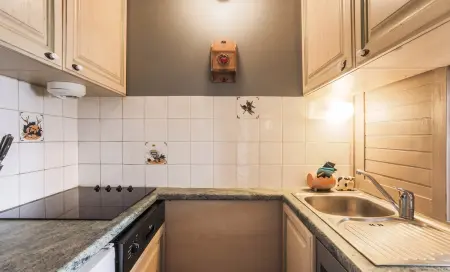 Appartement 40 m² vue montagne, machines raclette et fondue, Les Belleville : photo 8