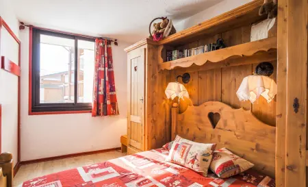 Appartement 40 m² vue montagne, machines raclette et fondue, Les Belleville : photo 9