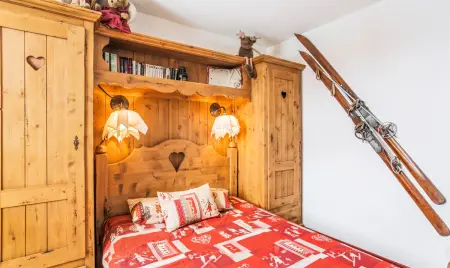 Appartement 40 m² vue montagne, machines raclette et fondue, Les Belleville : photo 11