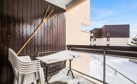 Appartement 40 m² vue montagne, machines raclette et fondue, Les Belleville : photo 13