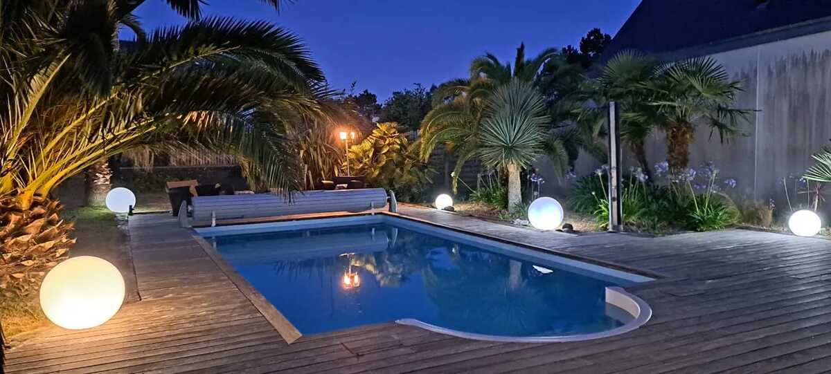 Villa 5 chambres avec piscine privée chauffée à Bretteville-sur-Ay - Photo 2