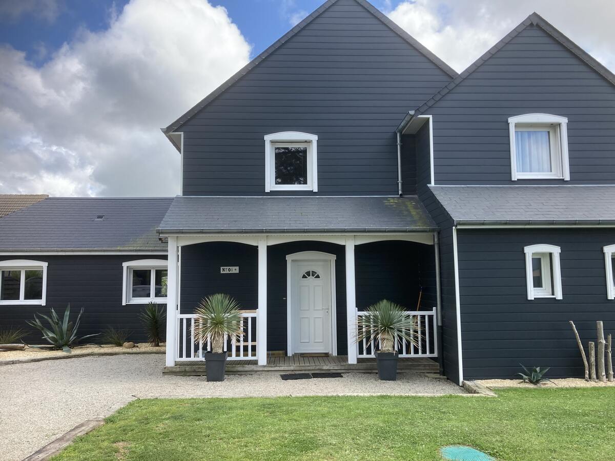 Villa 5 chambres avec piscine privée chauffée à Bretteville-sur-Ay - Photo 10