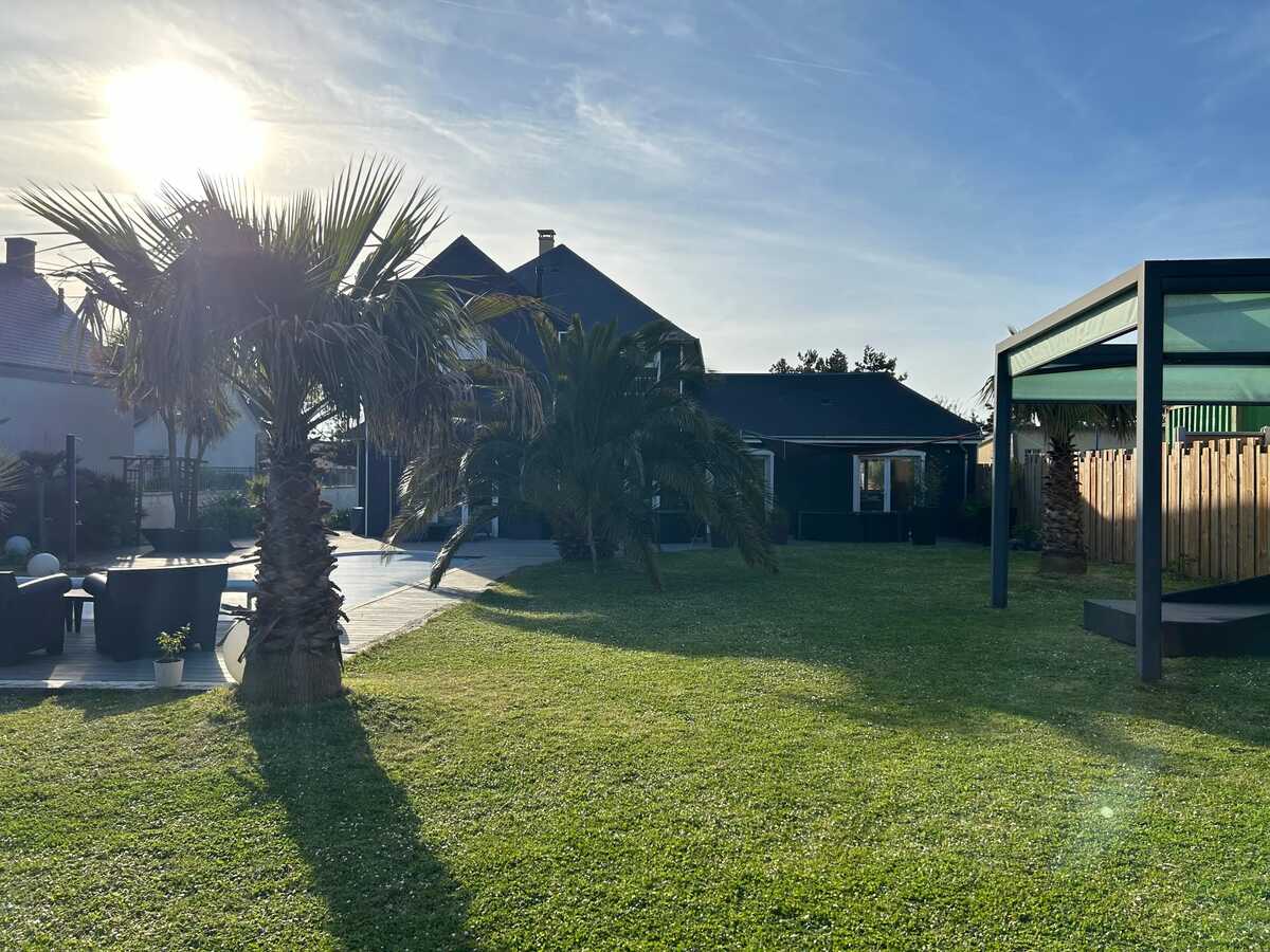 Villa 5 chambres avec piscine privée chauffée à Bretteville-sur-Ay - Photo 12