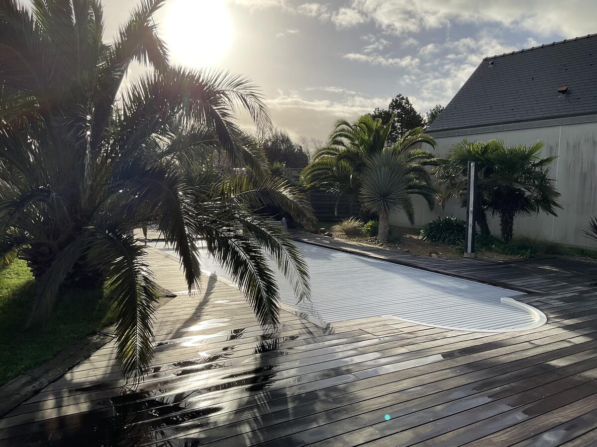 Villa 5 chambres avec piscine privée chauffée à Bretteville-sur-Ay - Photo 23
