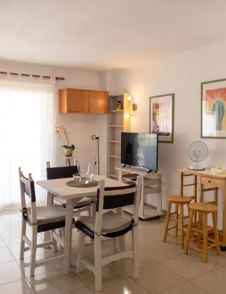 Studio avec vue mer et balcon privé à Arona, Tenerife : photo 10