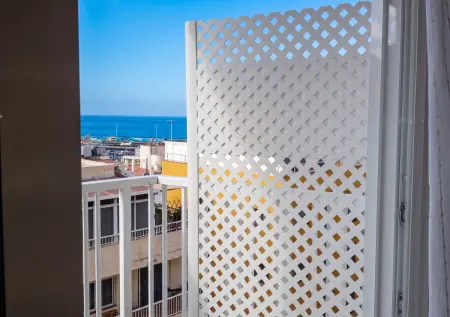 Studio avec vue mer et balcon privé à Arona, Tenerife : photo 13