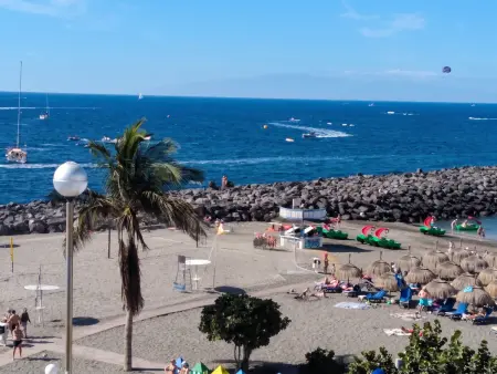 Studio avec vue mer et balcon privé à Arona, Tenerife : photo 17