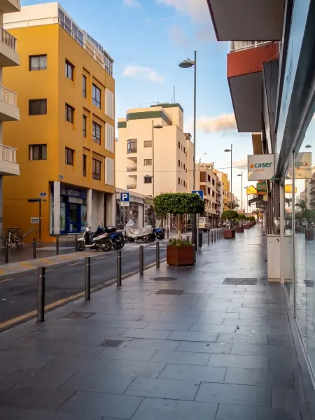 Studio avec vue mer et balcon privé à Arona, Tenerife : photo 18