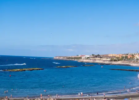 Studio avec vue mer et balcon privé à Arona, Tenerife : photo 20