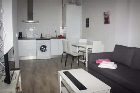 Location appartement à León, Appartement accueillant à León - 35 m² avec confort
