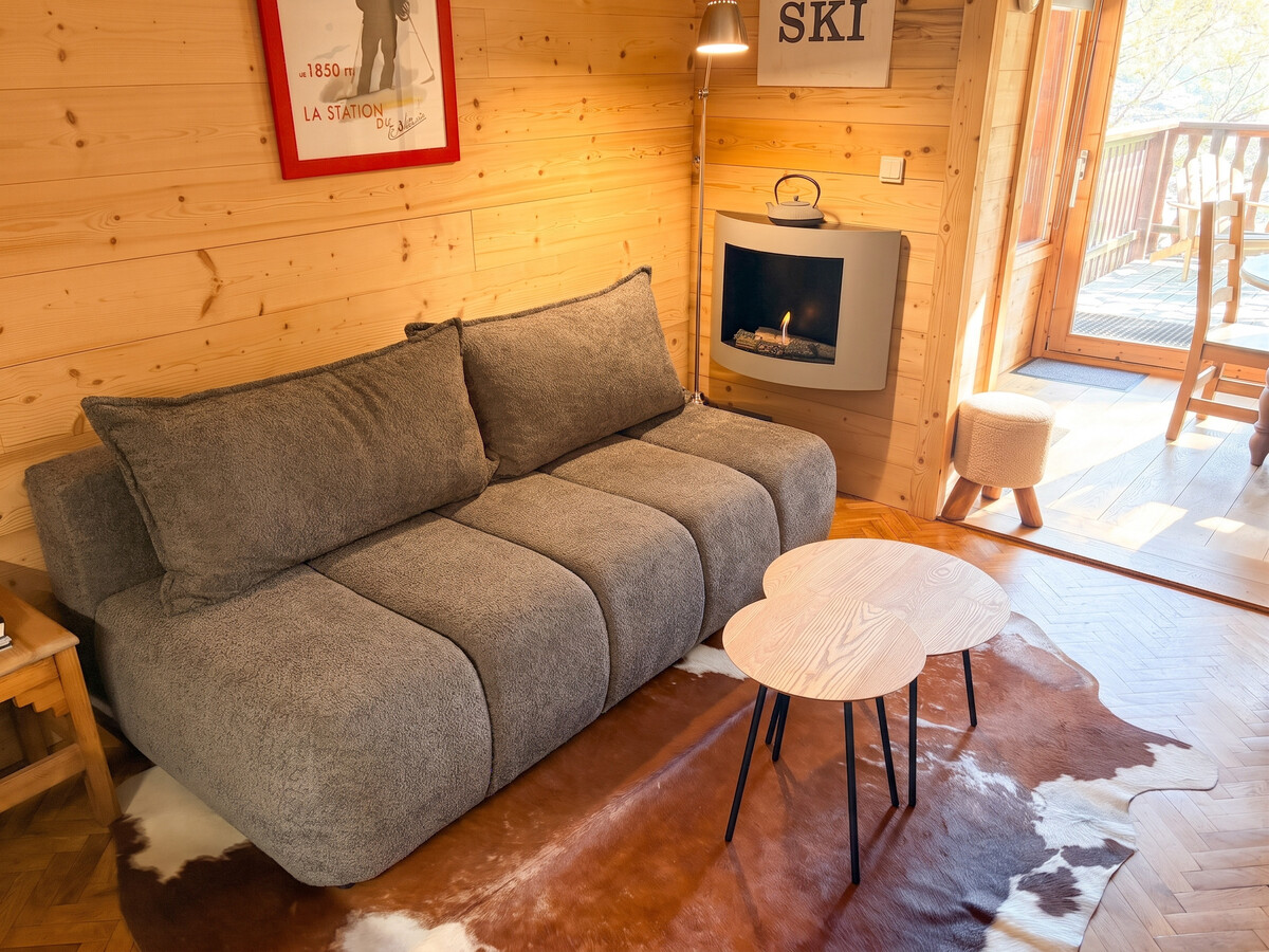 Chalet 40 m² à Courchevel, 4 personnes avec vue montagne - Photo 11
