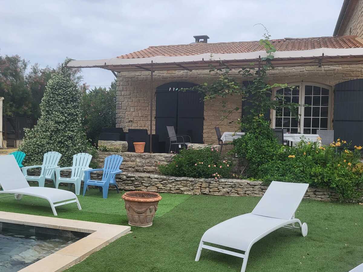 Villa 6 pers., piscine privée et terrasse à Aubignan - Photo 5