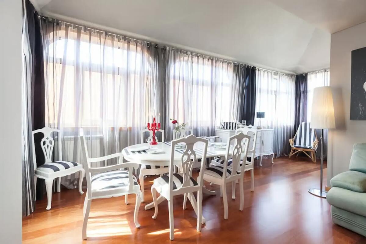 Maison vue mer avec balcon à Moledo, 2 chambres, 4 pers. - Photo 8