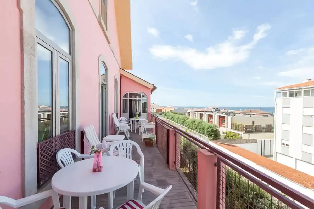 Maison vue mer avec balcon à Moledo, 2 chambres, 4 pers. - Photo 23