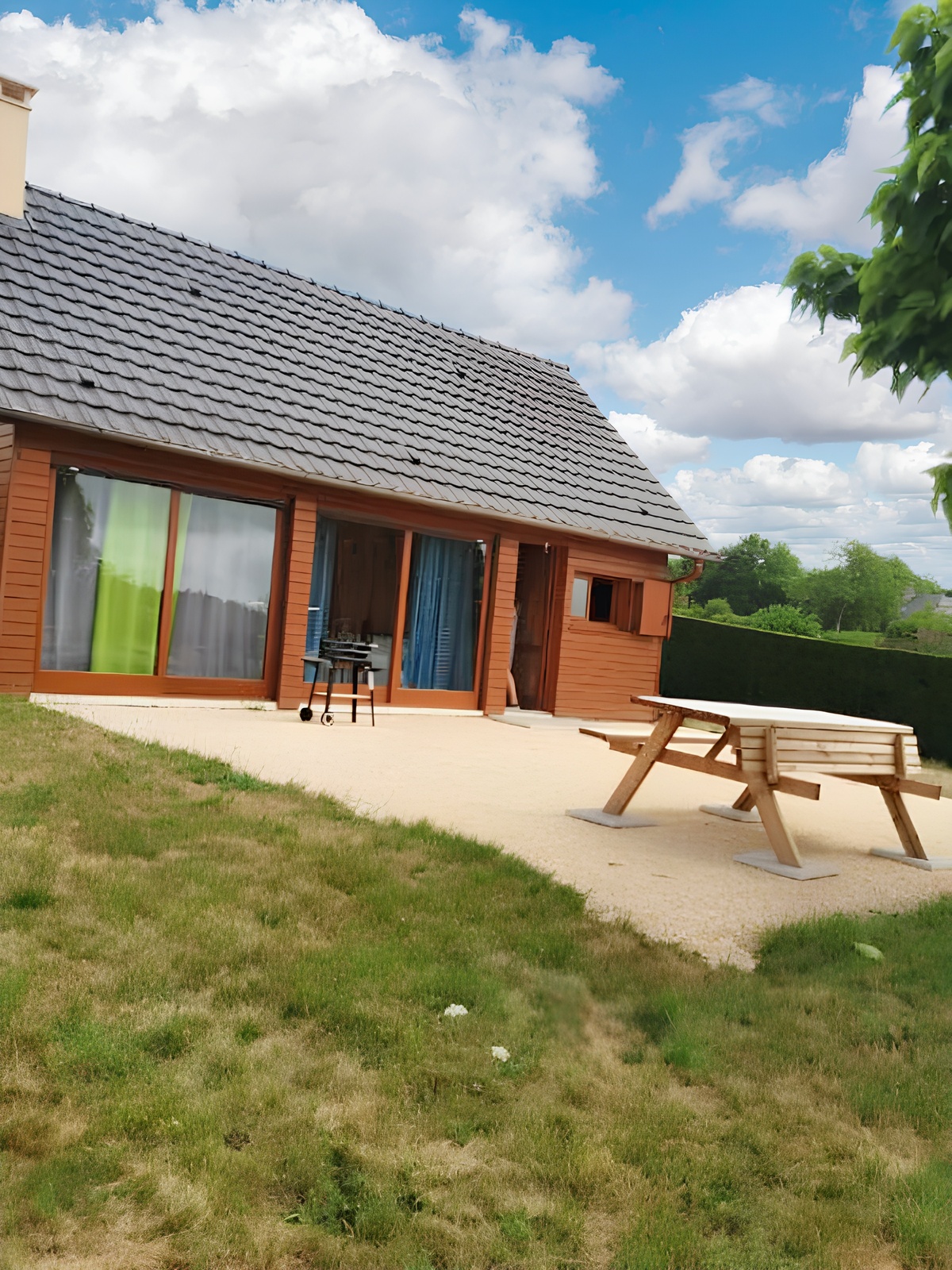 Chalet 4 pers. à Darazac avec jardin sécurisé et barbecue - Photo 12