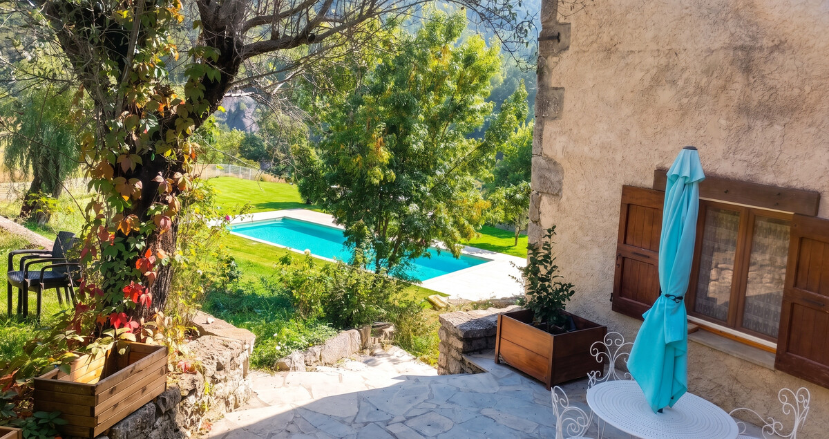 Villa Sisteron piscine privée, cuisine extérieure - Photo 3