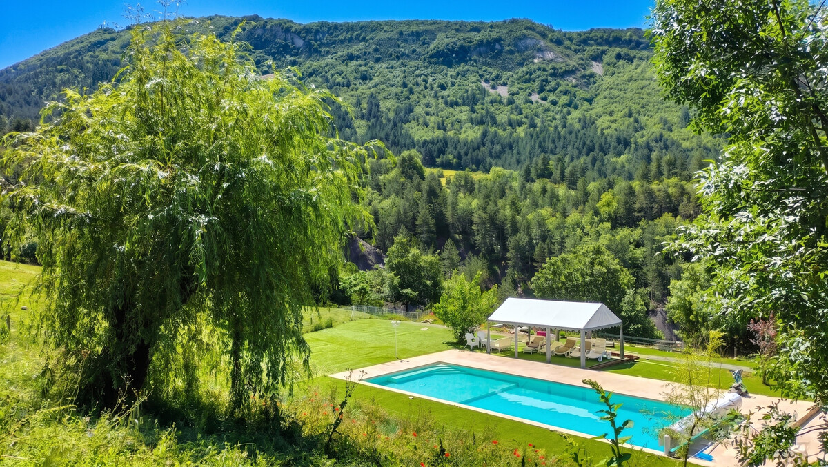 Villa Sisteron piscine privée, cuisine extérieure - Photo 8