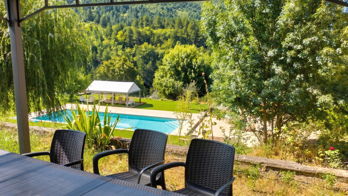 Villa Sisteron piscine privée, cuisine extérieure - Photo 11
