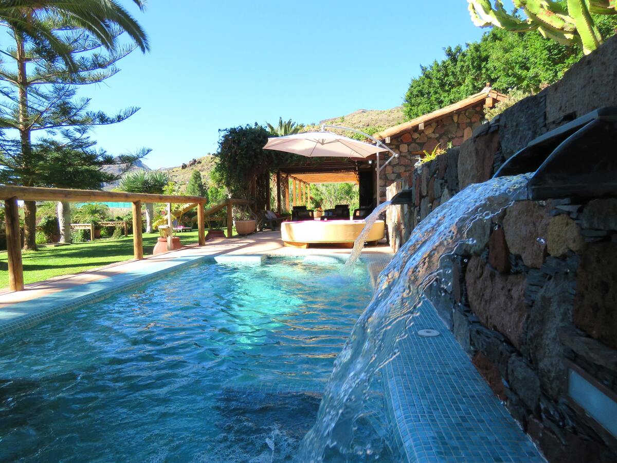 Villa 4 pers. vue montagne avec piscine à San Bartolomé - Photo 1