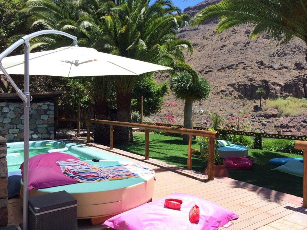 Villa 4 pers. vue montagne avec piscine à San Bartolomé - Photo 17