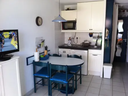 Studio 27 m² avec piscine chauffée, jardin clos, Vieux-Boucau : photo 6