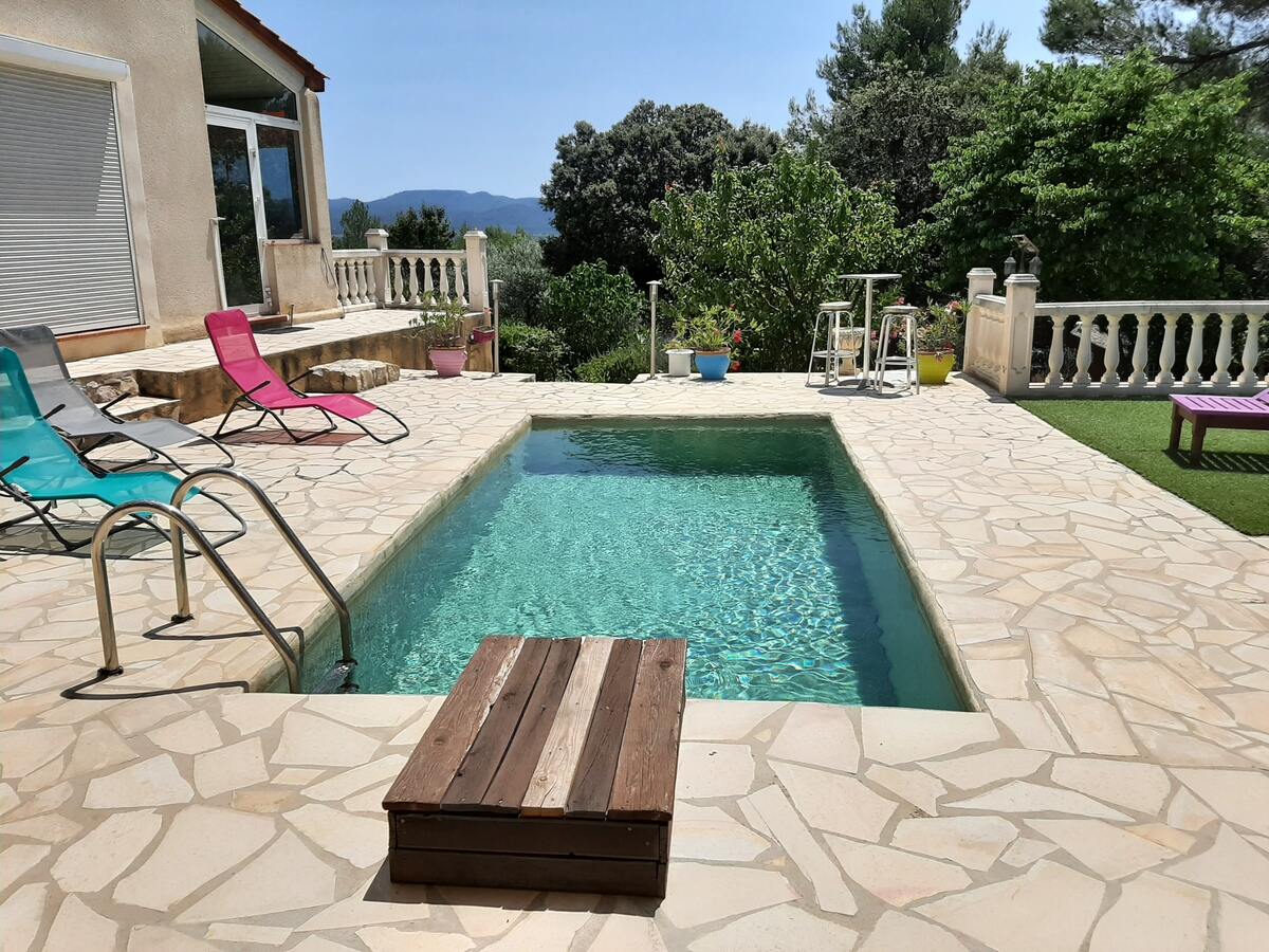 Villa 5 pers. à Mérindol : piscine privée et jardin 2500 m² - Photo 1