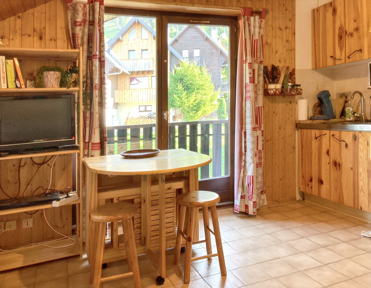 Studio 20 m² avec balcon vue montagne à Thollon - Photo 6