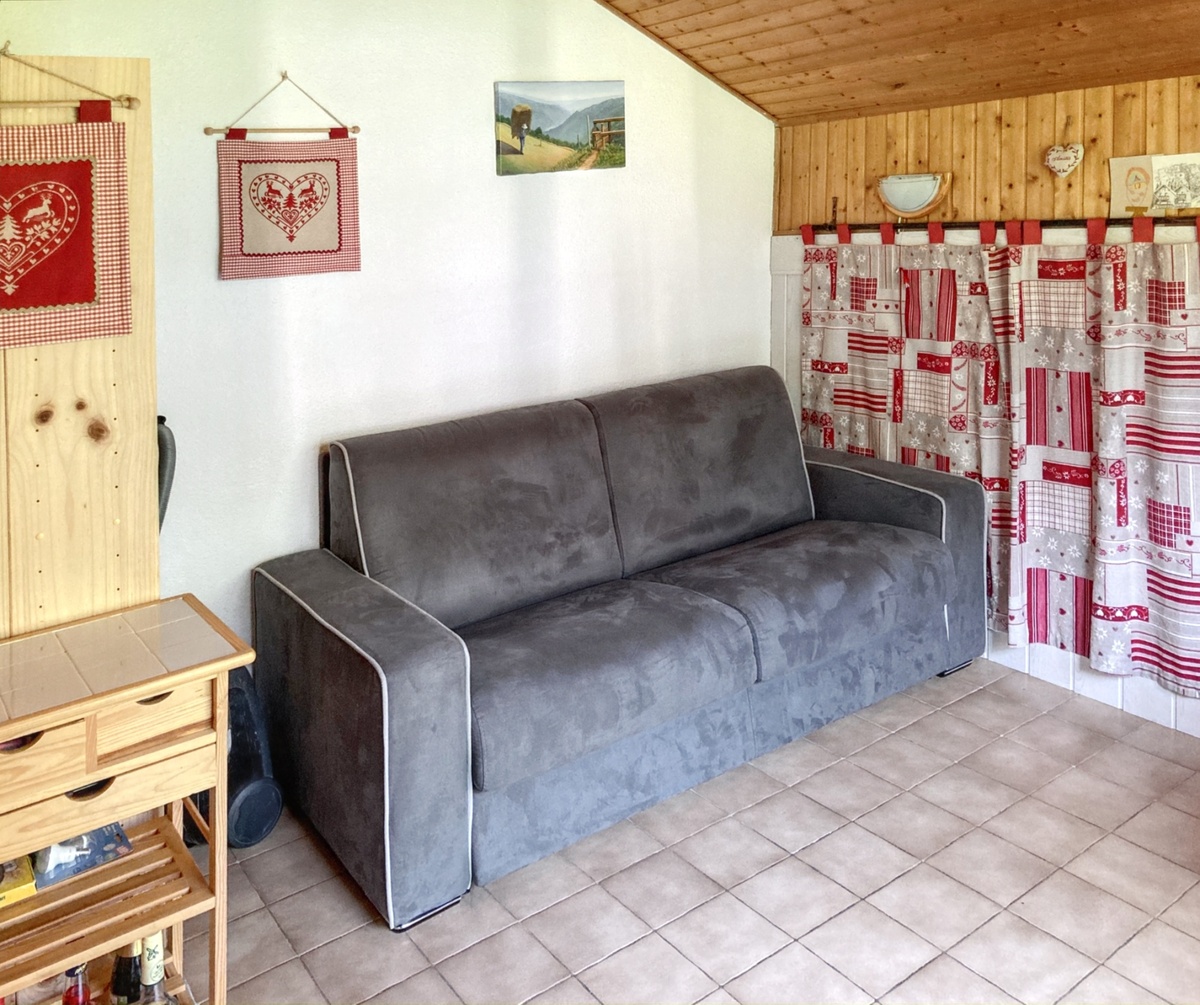 Studio 20 m² avec balcon vue montagne à Thollon - Photo 8