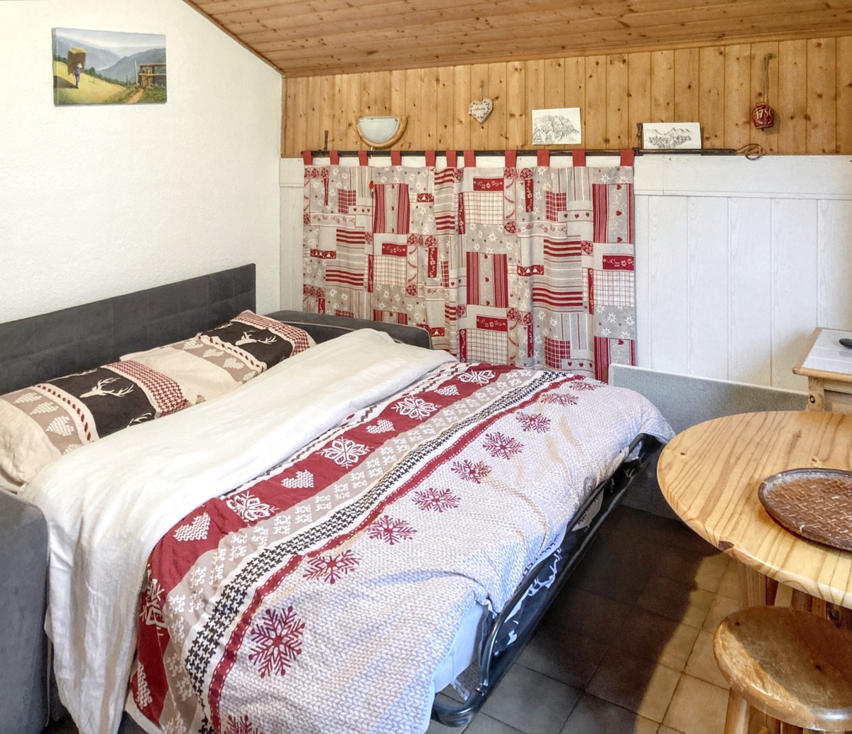 Studio 20 m² avec balcon vue montagne à Thollon - Photo 21