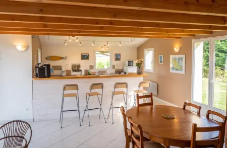 Maison à Sauzon, 3 chambres, jardin non clôturé et barbecue : photo 2