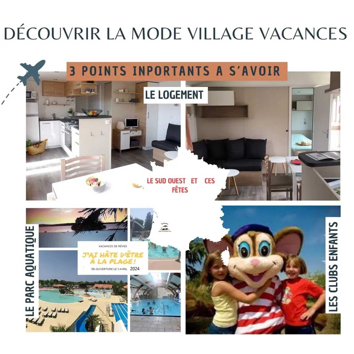 Bungalow 8 pers. avec piscine et jacuzzi à Gastes - Photo 16