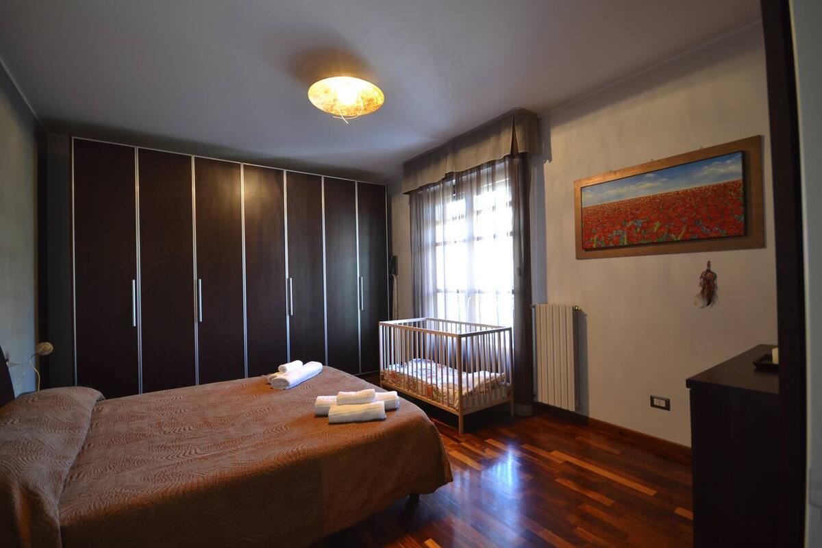 Appartement 3 pers. Vercelli, terrasse & jardin privé - Photo 9