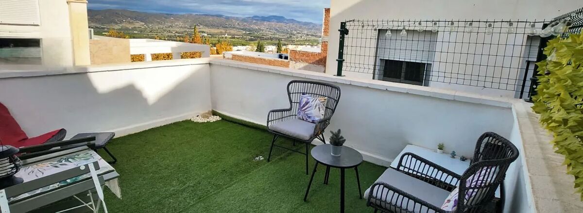 Appartement 1 chambre à Cártama, terrasse vue montagne - Photo 12