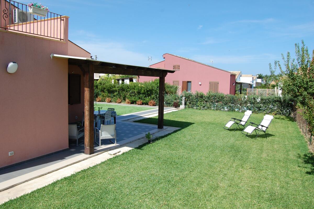 Maison 3 chambres à Lascari, jardin avec vue montagnes - Photo 1