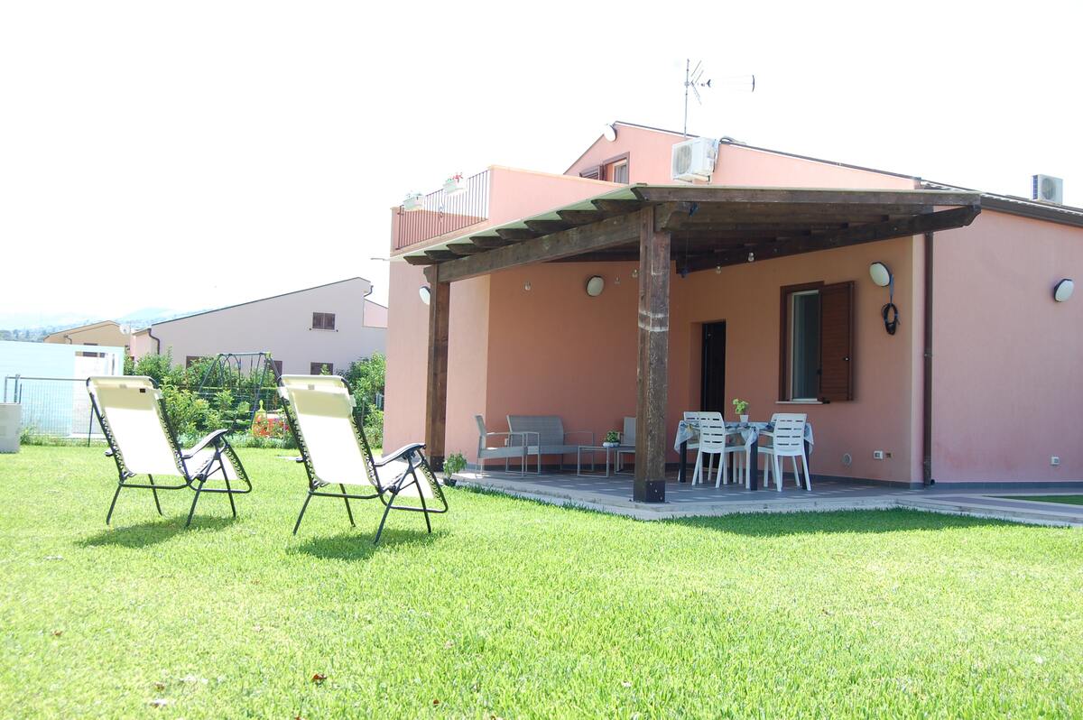 Maison 3 chambres à Lascari, jardin avec vue montagnes - Photo 2