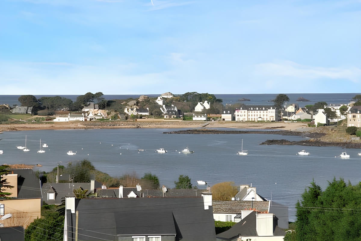 Maison 6 personnes Plougasnou avec jardin et vue mer - Photo 31