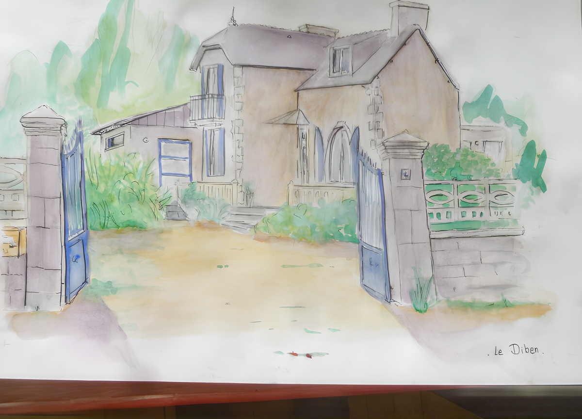 Maison 6 personnes Plougasnou avec jardin et vue mer - Photo 33