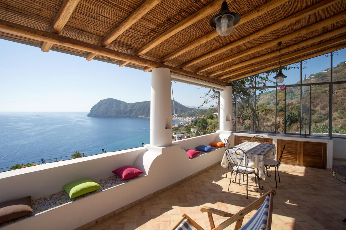 Maison 57 m² vue mer et jardin à Lipari - Photo 3